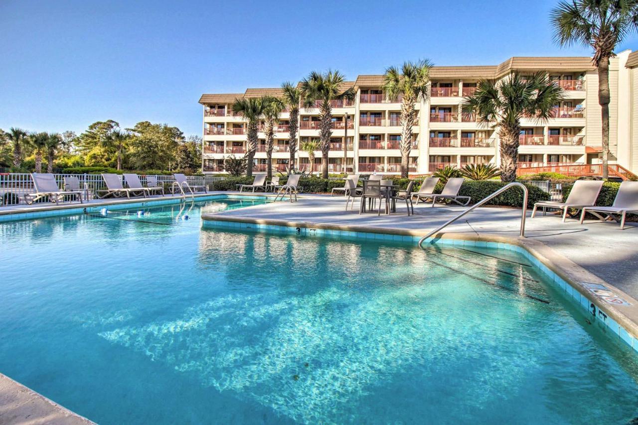 Hilton Head Beach Condo With Resort-Style Pool! Hilton Head Island Esterno foto